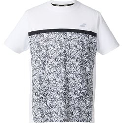 クラブショートスリーブシャツ メンズ テニス 半袖シャツ ホワイト（WH00） XLサイズ BUP5562C