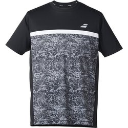 クラブショートスリーブシャツ メンズ テニス 半袖シャツ ブラック（BK00） Sサイズ BUP5562C