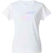 ピュアショートスリーブシャツ レディース テニス シャツ ホワイト（WH00） Lサイズ BWP5578