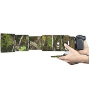 MY616-camo03-A [CANON RF200-800mm F6.3-9 IS USM用 レンズカバー 青葉迷彩]