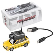 6401-YEL [スマートフォン連携 カメラ付きラジコン 1/64 TECH FPV CAR プロポレスモデル イエロー]