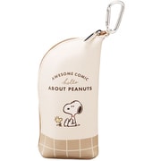 スヌーピーカナビナ付きメガネケース ABOUT PEANUTS 094442