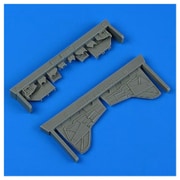 QIC32343 1/32 マッキ MC.202（後期）/MC.205 着陸装置カバー （イタレリ用） [プラモデル用パーツ]