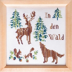 クロスステッチ キット５ 初心者クロスステッチ キット 季節を感じるクロスステッチサンプラー