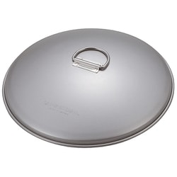 アウトドア 鉄板 マルチグリドル ラウンドグリルプレート 25cm用フタ refine 日本製 シルバー UG-1602