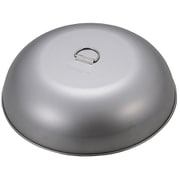 アウトドア 鉄板 マルチグリドル ラウンドグリルプレート 30・34cm用フタ refine 日本製 シルバー UG-1604