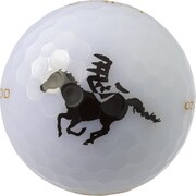 KIRADIAMOND2 2026年干支ボール 午（うま） ホワイト 3P [ゴルフボール 1スリーブ 3球入り]