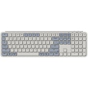 Keychron B6 Pro ウルトラスリム ワイヤレスキーボード US配列 テンキー付/100%フルサイズ/シザースイッチ レトロブルー B6P-K11-US