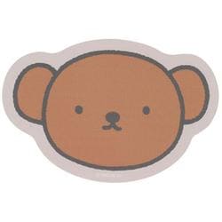 キャラクター PVCフリースタイルマット ハッピーボリス 32cm×48cm グレー