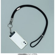 SMAST GLITTER MOBILE STRAP BLACK SMAST-9008-1