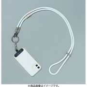 SMAST GLITTER MOBILE STRAP AURORA WHITE SMAST-9008-3