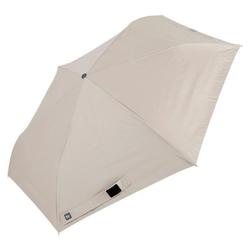 52385 折りたたみ傘 晴雨兼用 Radi-cool -0＆ゼロアンド 手開き式 58cm ベージュ