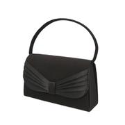 lmformal3 26760 [ブラックフォーマル 3点セット フォーマルバッグセット リボン ブラック]