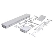2039 HOスケール 1/80 対向式ホーム 1セット入 [鉄道模型用品]