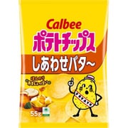 ポテトチップス しあわせバタ～ 55g