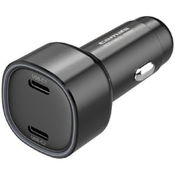 シガーソケット充電器 60W USB-C×2ポート PD30W対応 12V/24V両対応 TKP154C2K