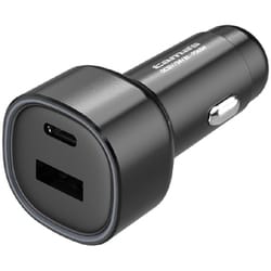 シガーソケット充電器 83W USB-C×1/USB-A×1ポート PD65W対応 12V/24V両対応 TKP154UCK