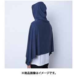 【新品未使用】冷感アイスポンチョ　ネイビー NEWネイビー【送料込み】ice poncho / 冷感アイスポンチョ【※8月
