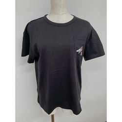 MICHIKO LONDON 半袖ポケット付きTシャツ クロ M 452580