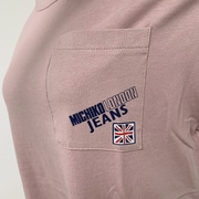 MICHIKO LONDON 半袖ポケット付きTシャツ ピンク L 452580