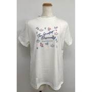 MICHIKO LONDON 半袖花ロゴTシャツ オフ M 452547