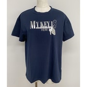 MICHIKO LONDON 半袖箔プリントTシャツ ネイビー L 452549