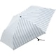 日傘 折りたたみ傘 晴雨兼用 TONICAL（トニカル） 超軽量 55cm 手開き式 カーボン骨 UPF50＋ ストライプ 6915ST