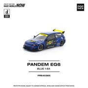 PR640365 1/64 パンデム シビック EG6 ブルー/ブラック [ダイキャストミニカー]