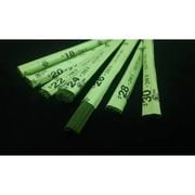 72-green#28 地巻ワイヤー 72cm 半折(片端カット) #28 グリーン 100本入