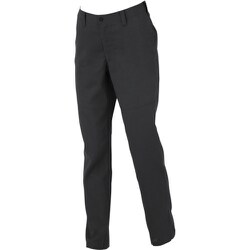裏綿ストレッチピタリティレディススラックス クロ 15サイズ 1517-90-15