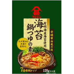 海苔鍋の素 120g（3～4人前） [希釈タイプ]