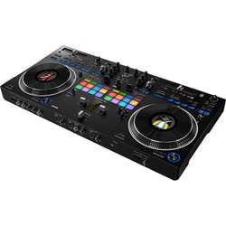 マルチアプリ対応 スクラッチスタイル 2ch プロフェッショナル DJコントローラー ブラック DDJ-REV7