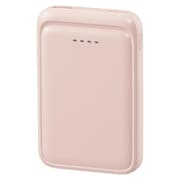 モバイルバッテリー 5000mAh USB Type-A&Cポート 軽量コンパクト 飛行機内持込可能 シュガーピンク SMP-MB50-PK