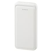 モバイルバッテリー 10000mAh USB Type-A×2ポート&Cポート 軽量コンパクト 飛行機内持込可能 ホイップクリーム SMP-MB100-W