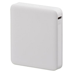 モバイルバッテリー PD20W 5000mAh USB Type-Cポート 軽量コンパクト 飛行機内持込可能 ホワイト SMP-PD50-W