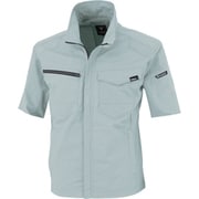 TCストレッチ半袖ブルゾン モスグリーン 5Lサイズ 1711-61-5L