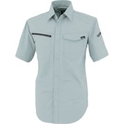 TCストレッチ半袖シャツ モスグリーン 5Lサイズ 1712-61-5L