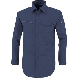 TCストレッチ長袖シャツ コン LLサイズ 1713-10-LL