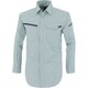 TCストレッチ長袖シャツ モスグリーン Lサイズ 1713-61-L