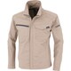 TCストレッチ長袖ブルゾン サンドベージュ LLサイズ 1714-39-LL