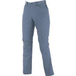 レディススラックス 杢ブルー 9サイズ 1744-116-9
