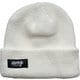 レギュラービーニー ニットキャップ ビーニー WHITE #090667