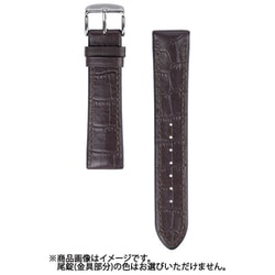 BKE171BU [時計バンド 裏ラバー ダークブラウン 22mm]