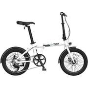 電動折りたたみ自転車 ERWAY A01 20インチ 7段変速 5段階電動アシスト ホワイト erway-a01-70