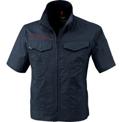 半袖ブルゾン ディープネイビー Lサイズ 1751-19-L