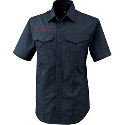 半袖シャツ ディープネイビー Sサイズ 1752-19-S