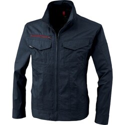 長袖ブルゾン ディープネイビー 5Lサイズ 1754-19-5L