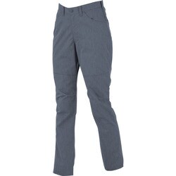 レディススラックス 杢ブルー 17サイズ 1757-116-17