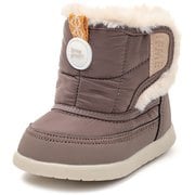 patto着脱ブーツ撥水防滑 ベビー 防寒ブーツ BROWN 14cm 30-5815