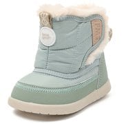 patto着脱ブーツ撥水防滑 ベビー 防寒ブーツ GREEN 13cm 30-5815